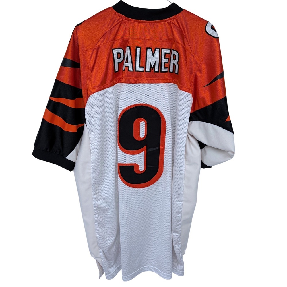 Reebok Stitched Cincinnati Bengals Carson Palmer #9 Football Jersey Size 52 XXL